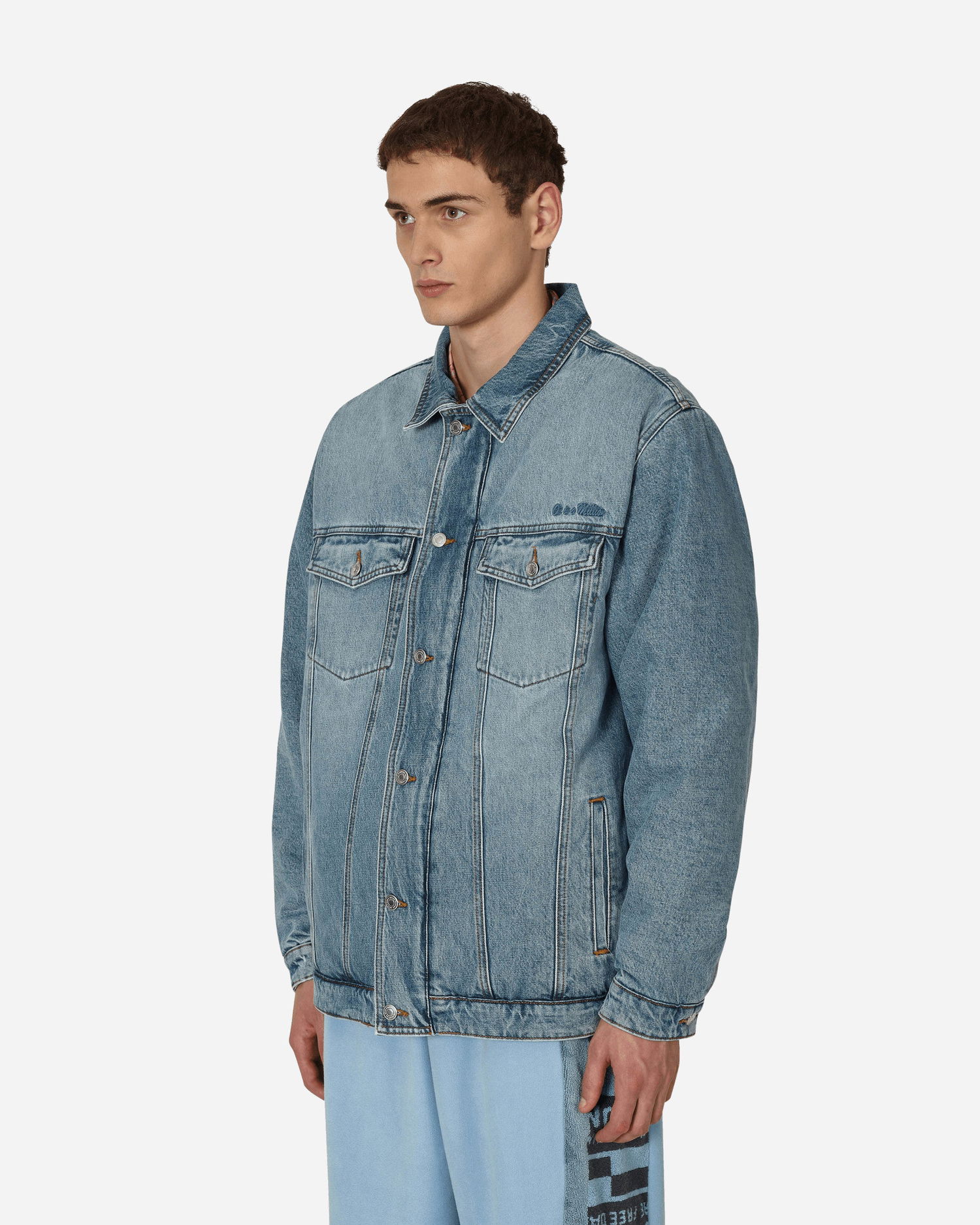 Bunda Tommy Hilfiger Jeans x Martine Rose Denim Jacket Modrá | DM0DM15480 DCU, 1