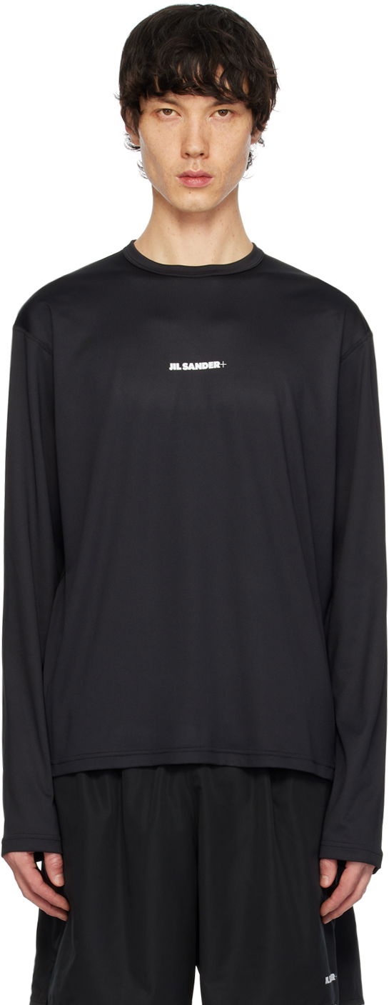 Tričko Jil Sander Printed T-Shirt Čierna | J47GC0022_J20033, 0