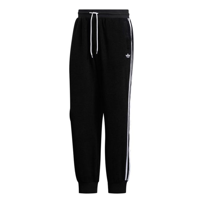 Tepláky adidas Originals Originals Side Stripe Fleece Pants Čierna | GD3506