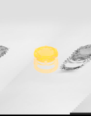 Prsteň Dolce & Gabbana Anna Ring in 18-carat Yellow Gold with Citrine and Diamonds, Size 51 Žltá | WRSB1GWCTR1ZOO00, 0