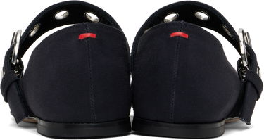 Opasok Aeyde Aeyde Uma Eyelet Ballerina Flats Navy | A11-FL-RKLS08FL159-SS25-519-069, 1