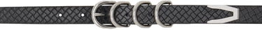 Opasok rag & bone Spire Leather Belt Čierna | WJW24FB1027EM27, 0