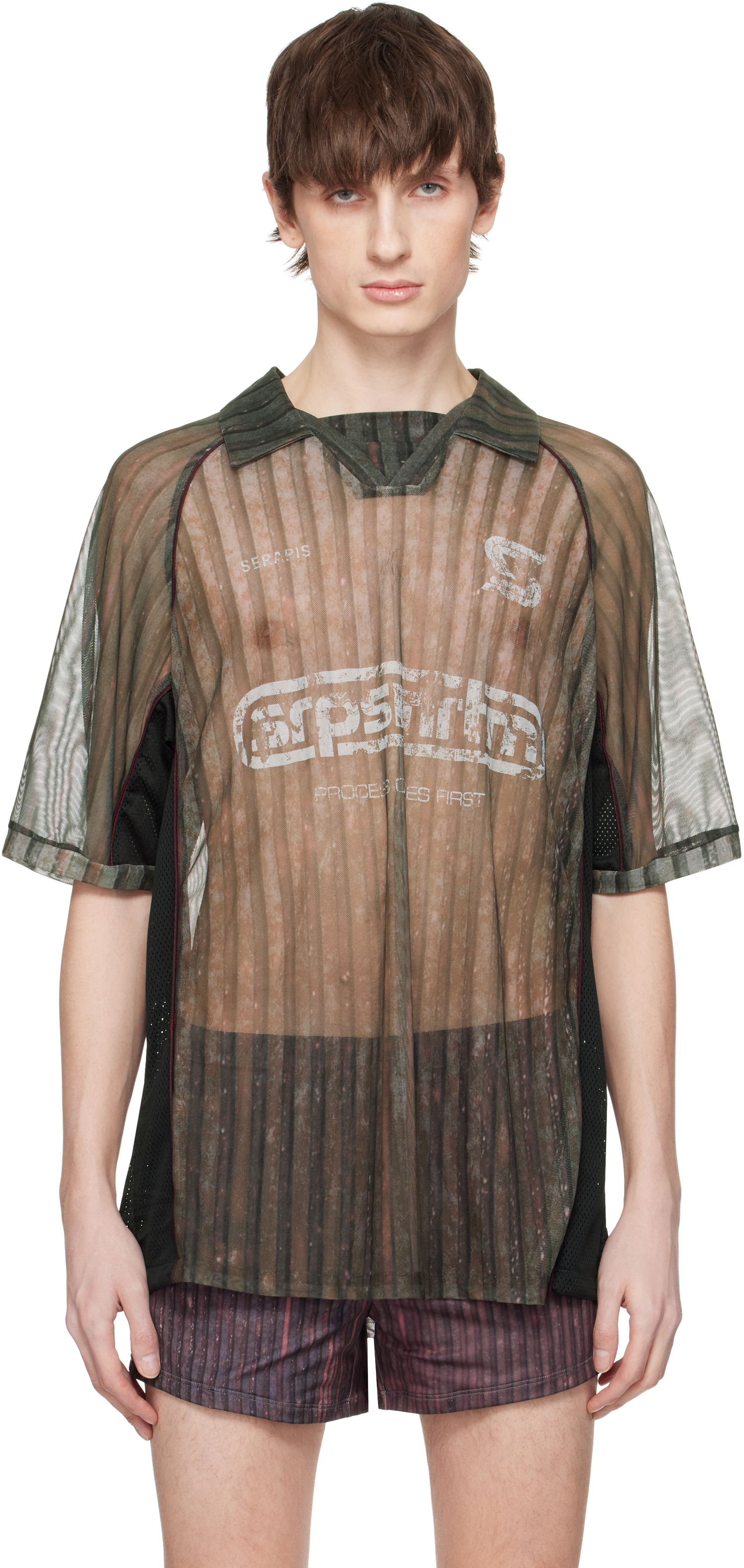 Dres Serapis Serapis Stripes Football Polo Zelené | SS25_FT_7S, 0