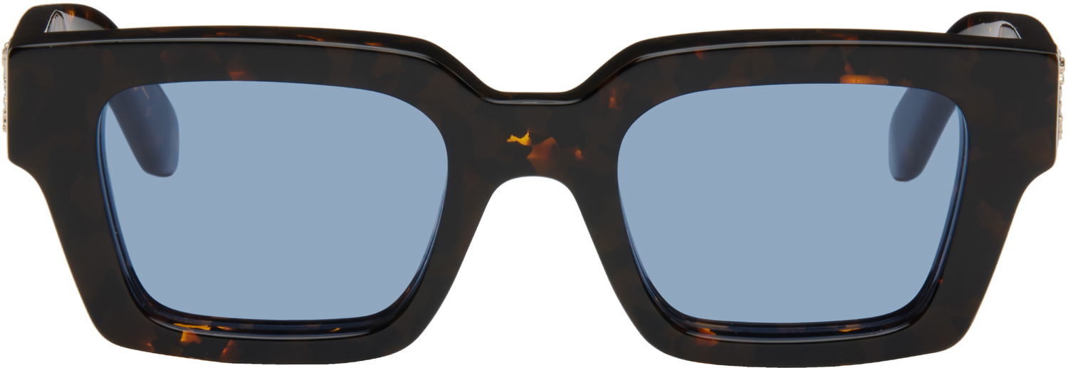 Slnečné okuliare Off-White Off-White Virgil Square Sunglasses Hnedá | OERI008C99PLA0046045, 0