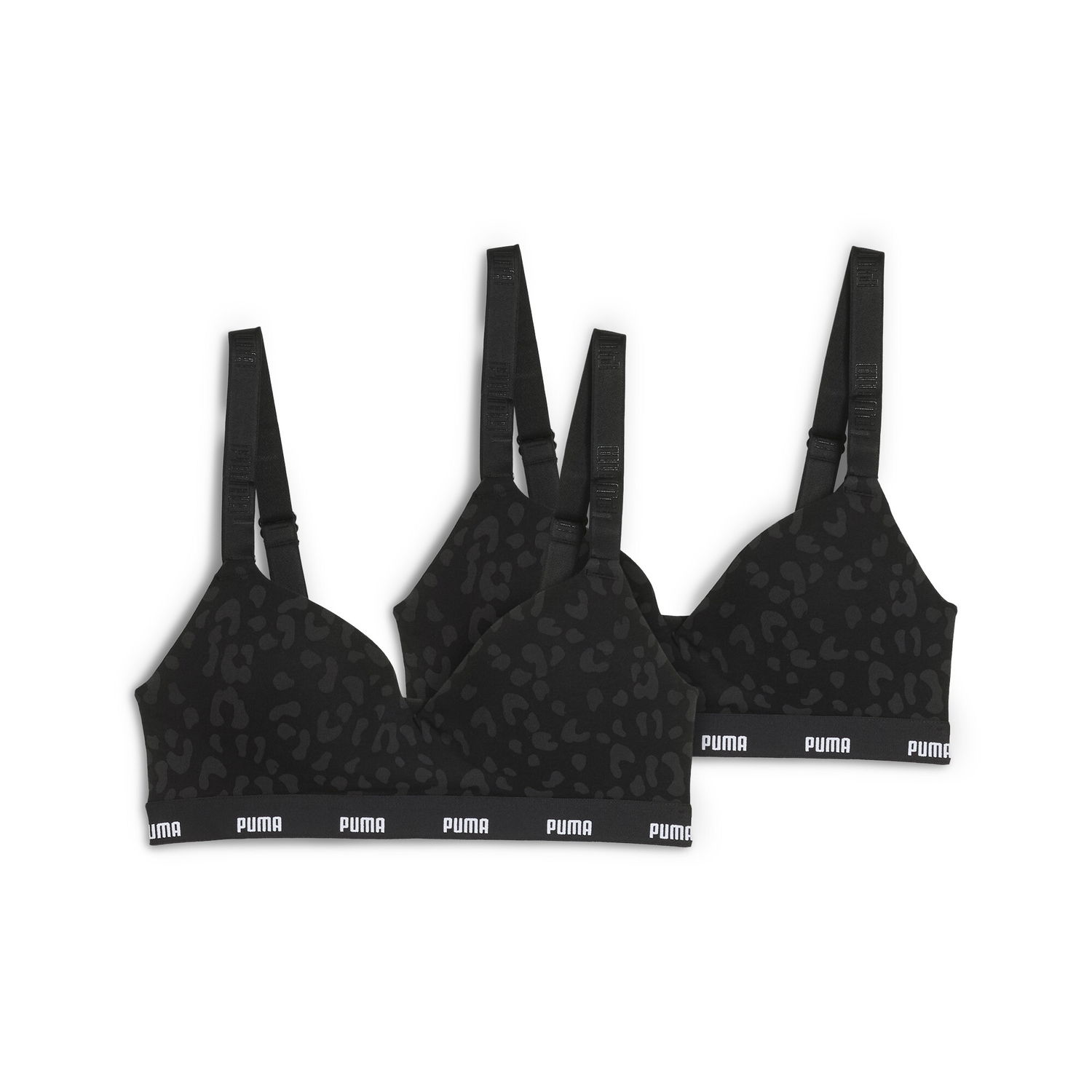 Podprsenka Puma Women's Leopard Print Sports Bra Čierna | 938309_01, 0