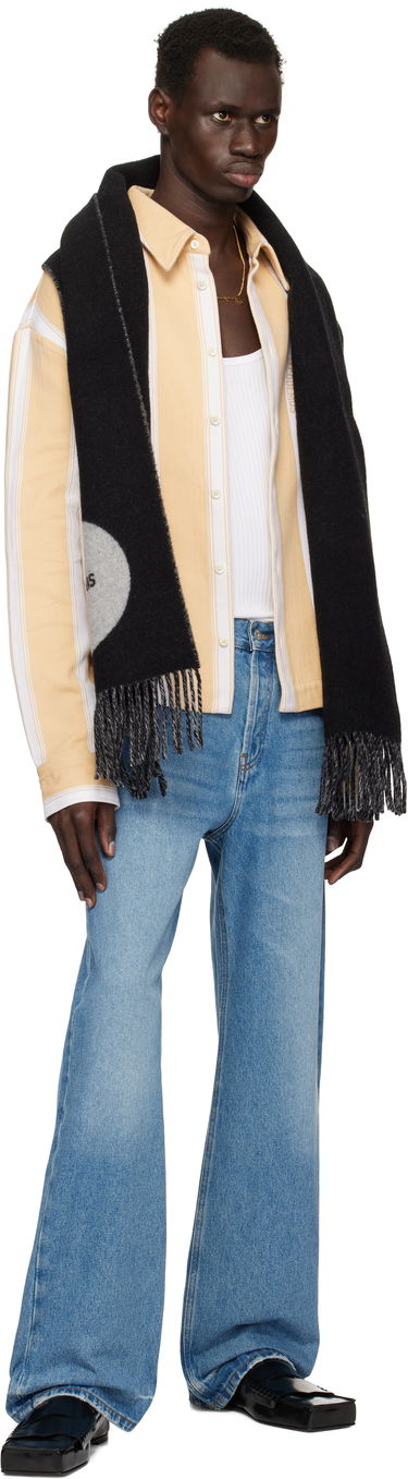 Šál Jacquemus Square Scarf Čierna | 24H246AC687-5202, 2