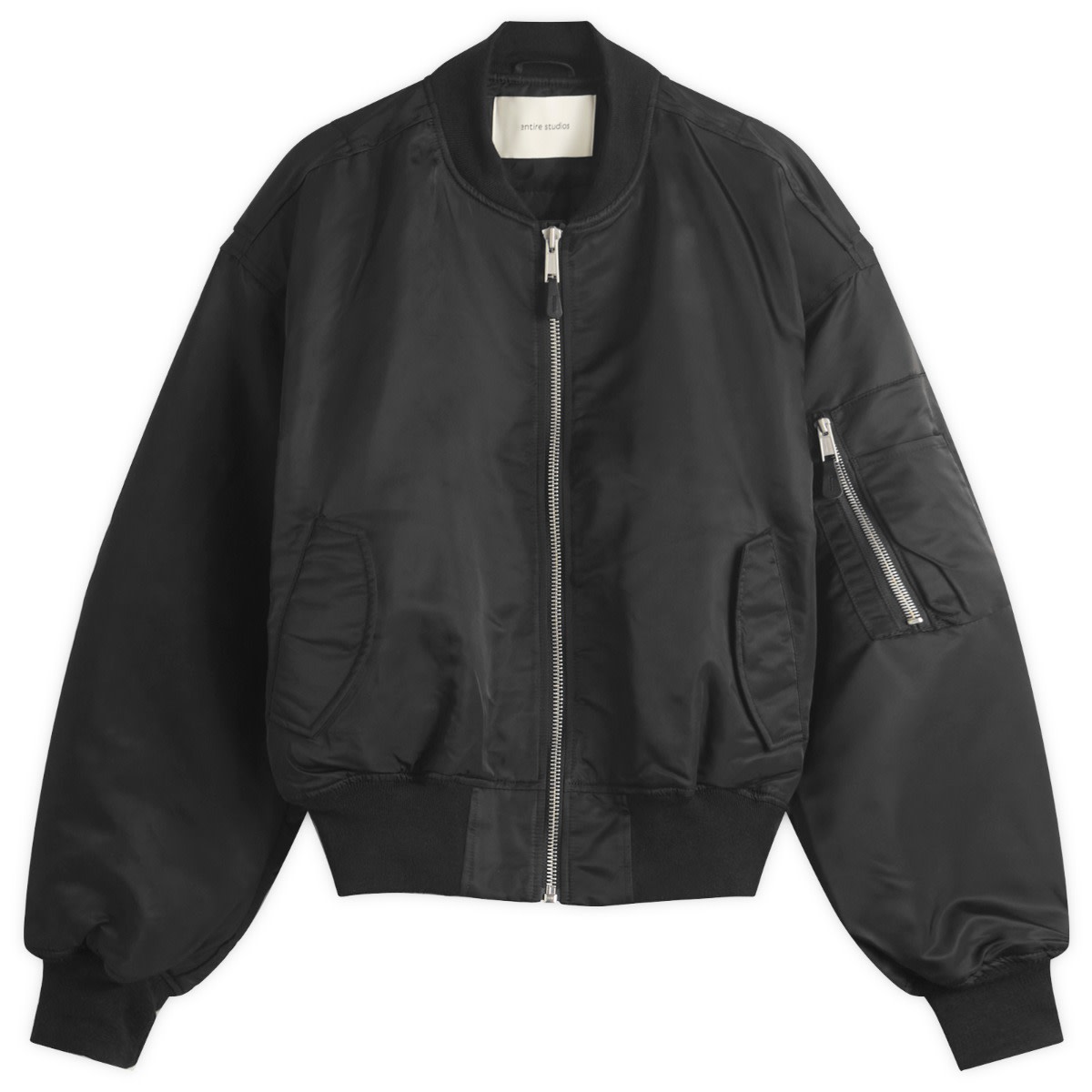 Bomber bunda Entire Studios Broad Bomber Jacket Čierna | ESU-S25-1041-OI, 1