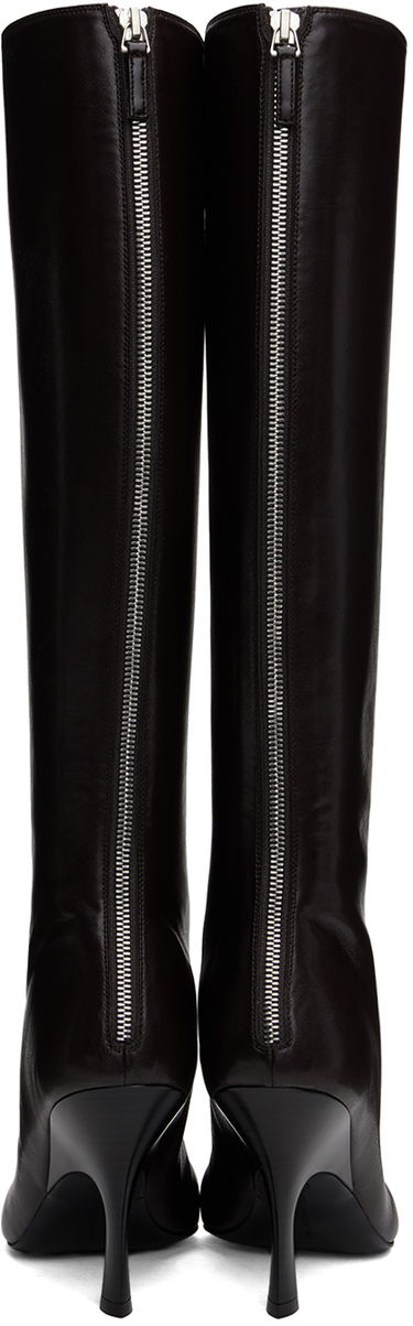 Oblečenie Stella McCartney Stella McCartney Elsa Knee-High Heeled Boots Čierna | 810457AP0250, 1