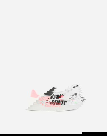 Tenisky a topánky Dolce & Gabbana Portofino Printed Calfskin First Steps (19-26) Biela | DN0143AI701HWF57, 0