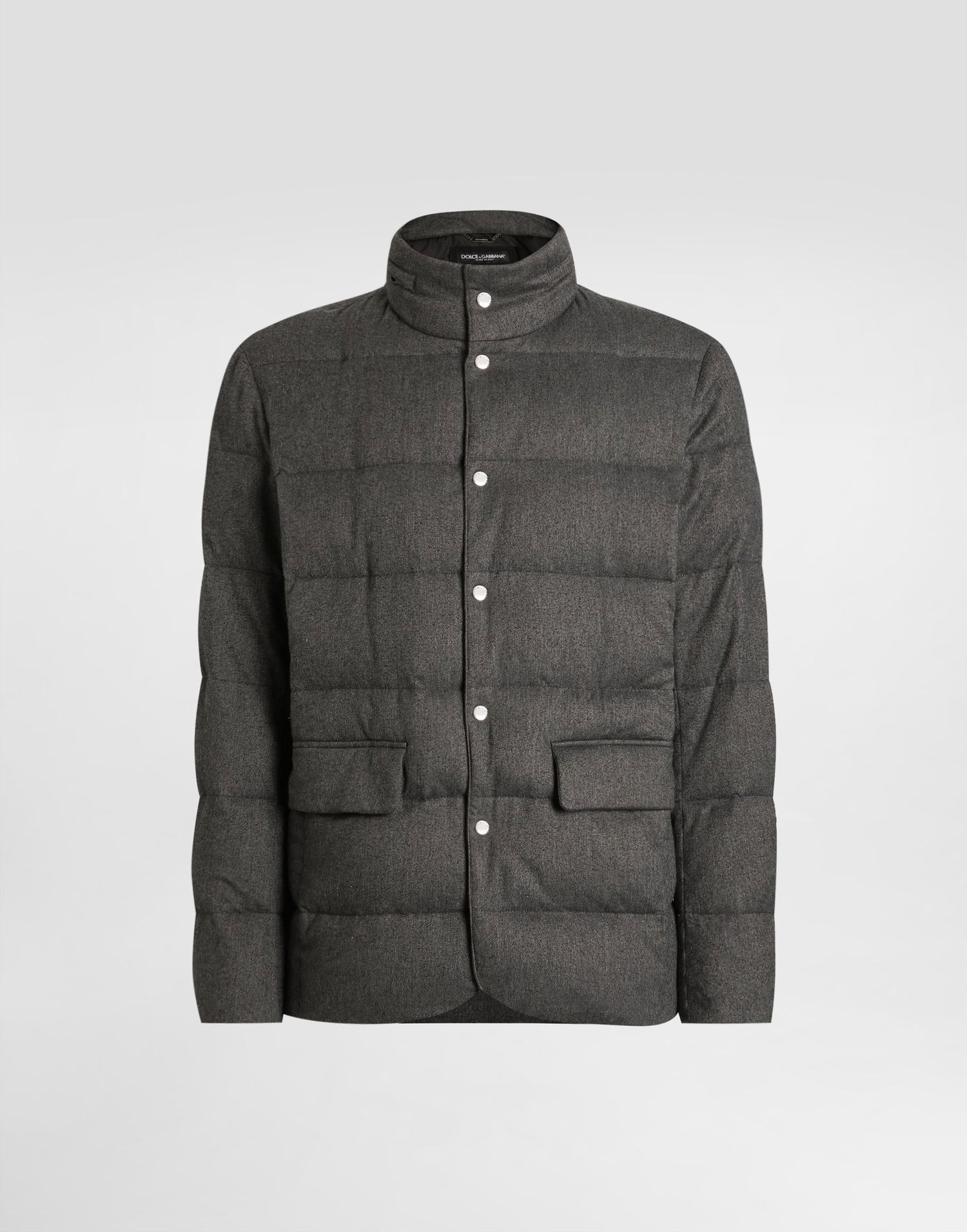 Prešívaná bunda Dolce & Gabbana Dolce & Gabbana Padded Jacket Šedá | G9BSNTFU5YAS8291, 0
