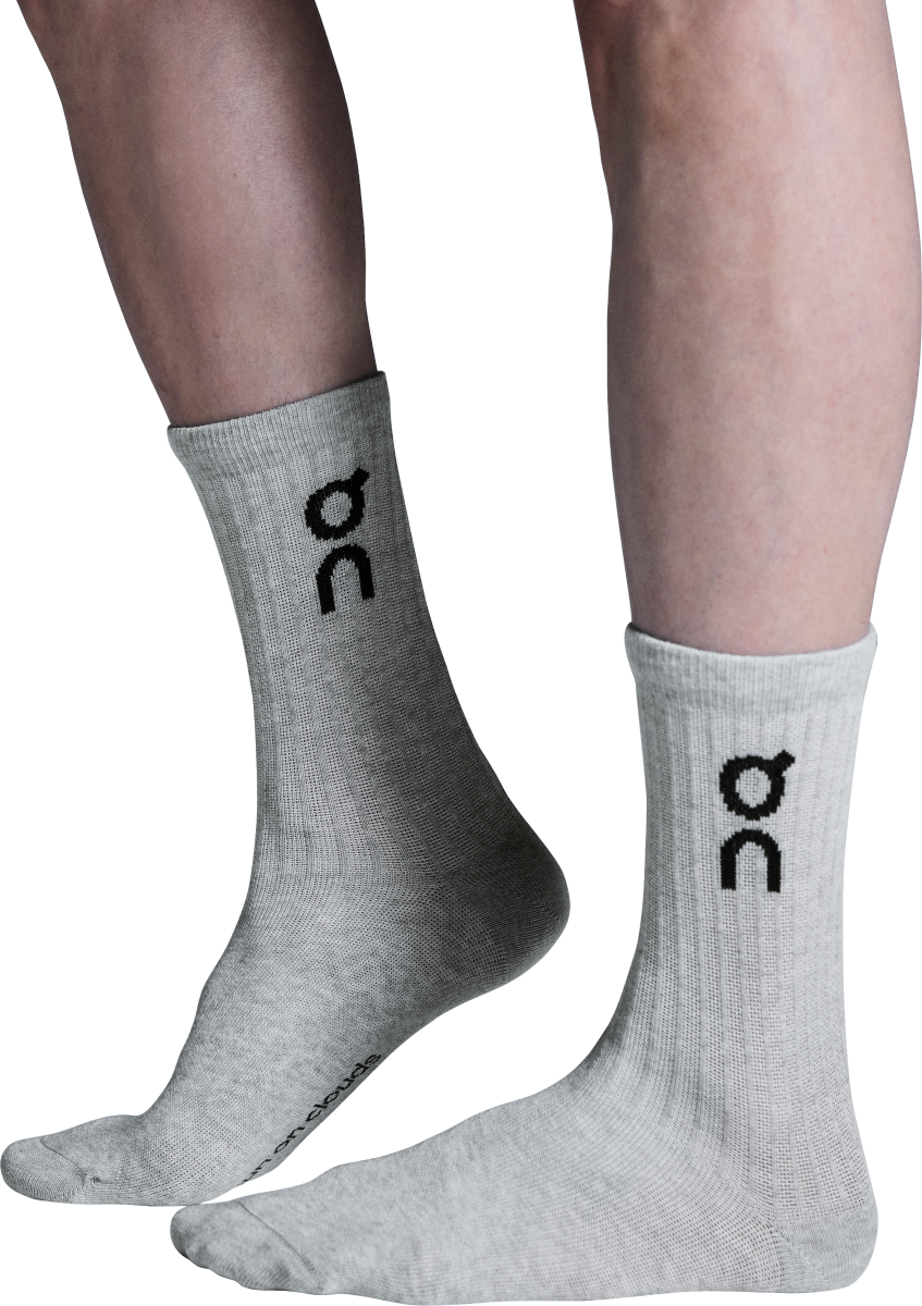 Ponožky On Running Running Logo High Socks Šedá | 2uf10311732, 0