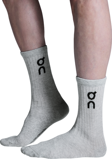 Ponožky On Running Running Logo High Socks Šedá | 2uf10311732, 0