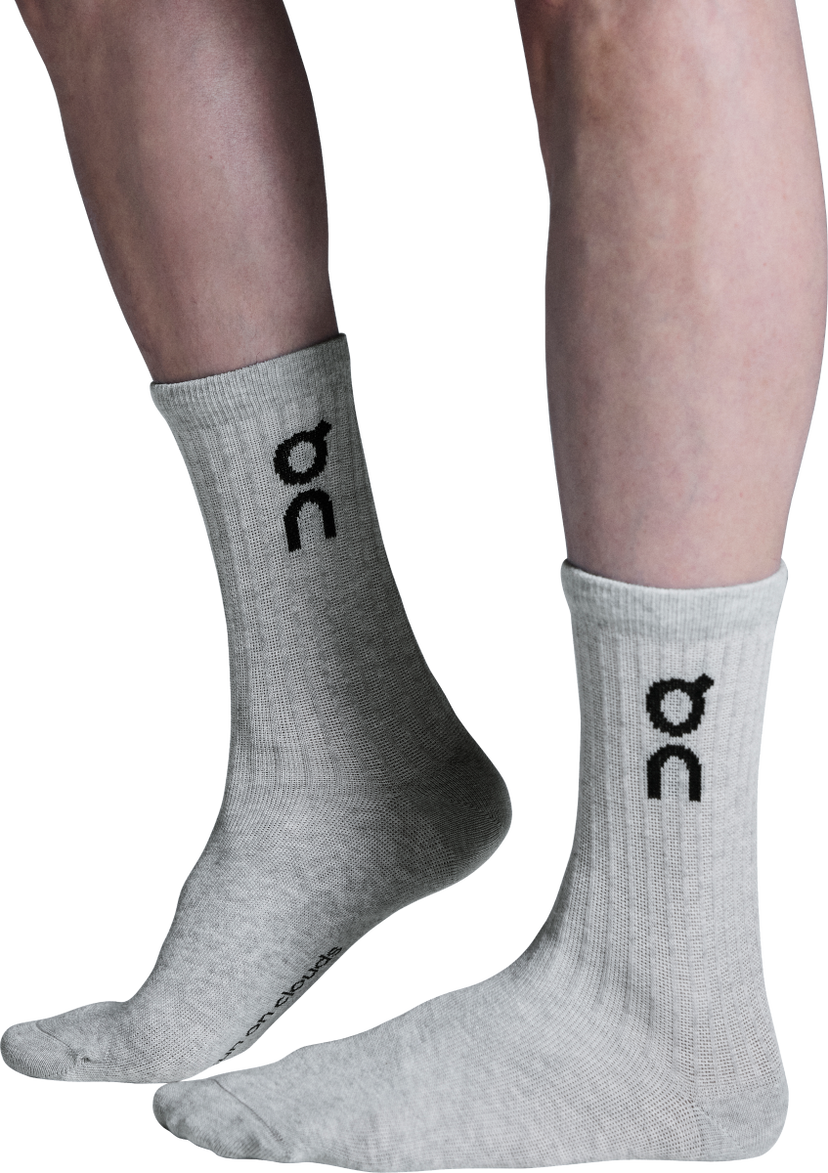Ponožky On Running Running Logo High Socks Šedá | 2uf10311732
