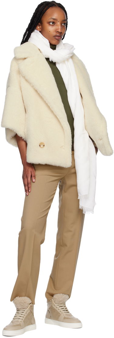 Šál Max Mara Max Mara Pepli Scarf Biela | 2345410436600 45410436, 2