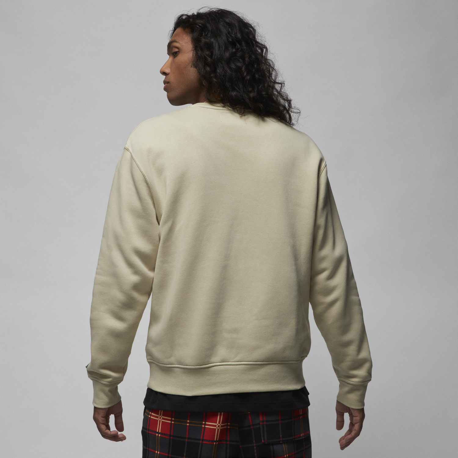 Mikina Jordan Air Jordan Check Logo Crewsweat Béžová | DV1574-206, 1