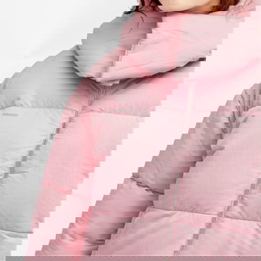 Prešívaná bunda PANGAIA Pangaia FLWRDWN Recycled Nylon Cropped Puffer Jacket Ružová | 100011685013, 5