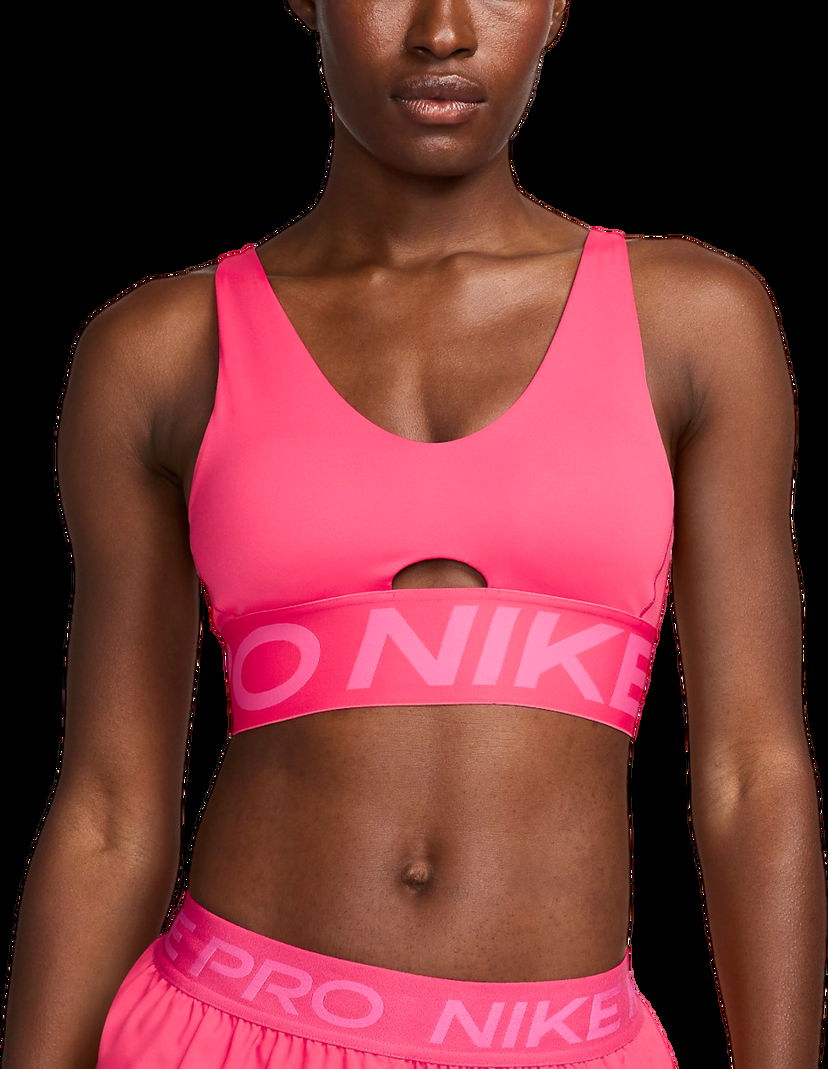 Podprsenka Nike W NP INDY PLUNGE BRA BOLD Ružová | hf7324-629