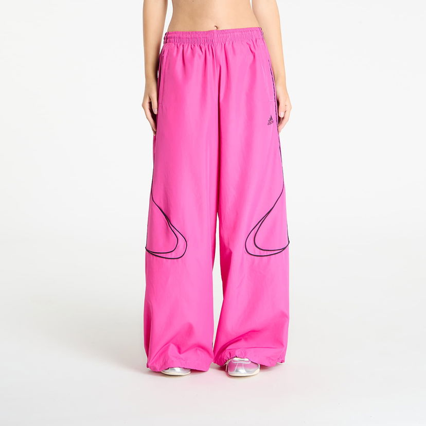 Nohavice adidas Originals Teamgeist Adicolor Oversized Woven Track Pants Ružová | JV7481