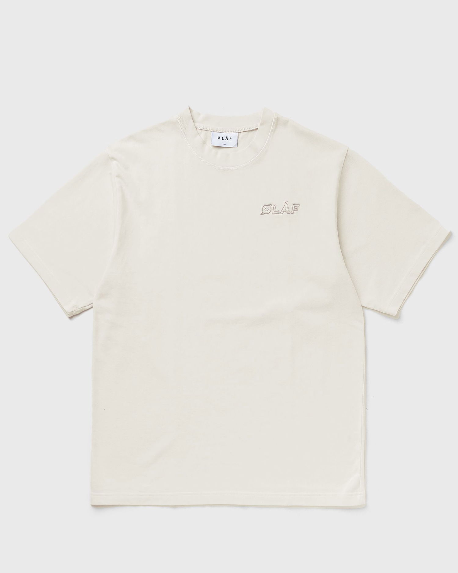 Tričko ØLÅF OLAF HEAVYWEIGHT STUDIO TEE Biela | M990105-OFF-WHITE, 0