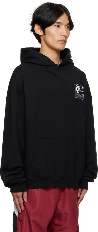 Mikina We11done DNA Hoodie Čierna | WD-TH2-25-833-U-BK, 1