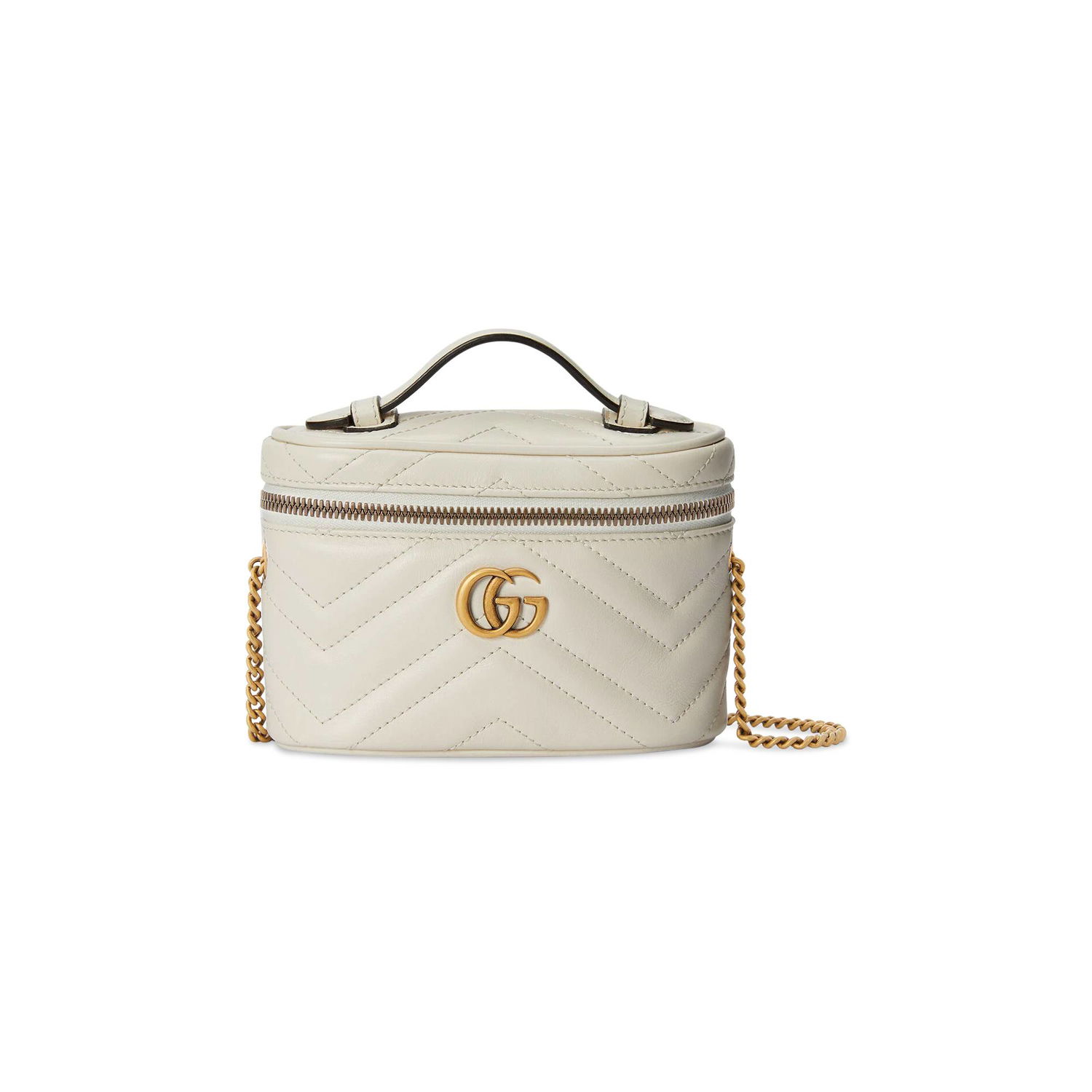 Kabelka Gucci GG Marmont Mini Top Handle Bag Biela | 699515 DTDHT 9022, 1