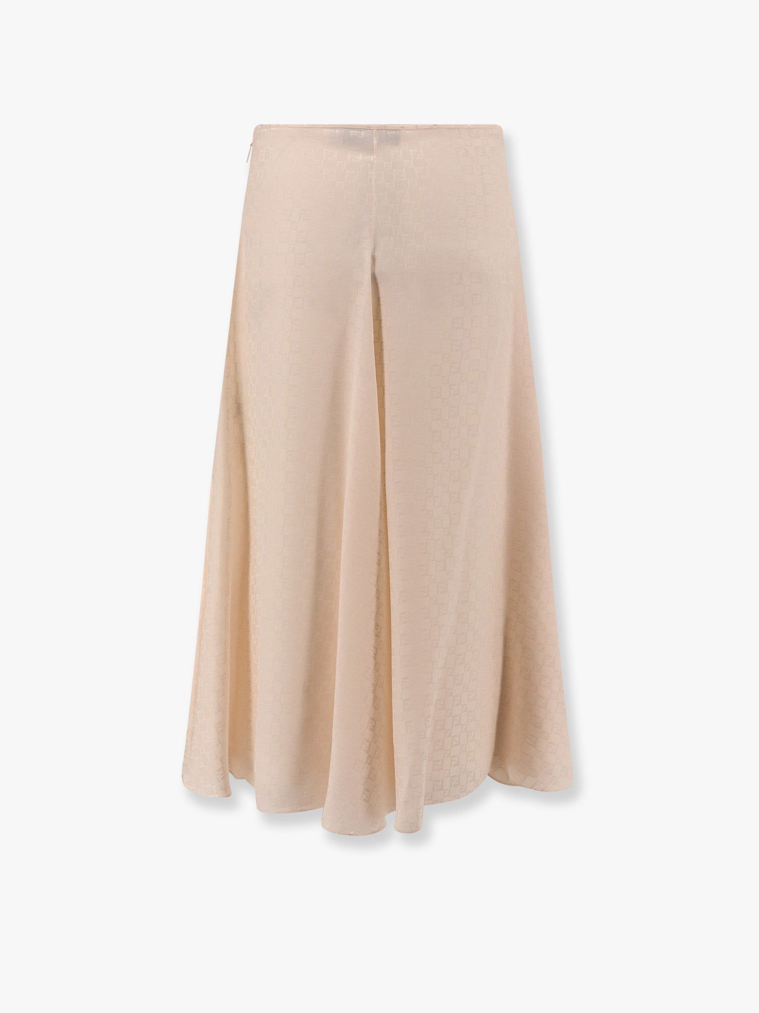 Sukňa FENDI Fendi A-Line Midi Skirt Béžová | FQ7655AUQGF1RX0, 1
