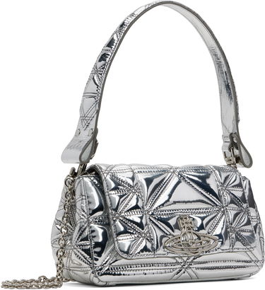 Taška cez rameno Vivienne Westwood Vivienne Westwood Medium Hazel Bag Metalická | 4602000LW-S0024-, 1