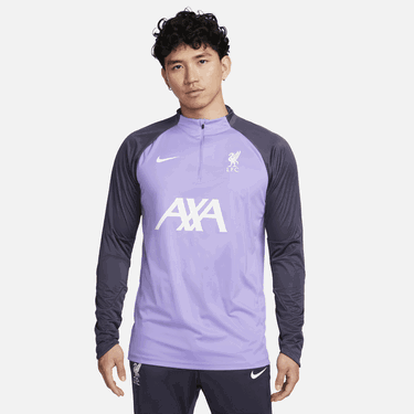 Mikina Nike Liverpool FC Storm-FIT Drill Strike Fialová | dz0583-568, 2
