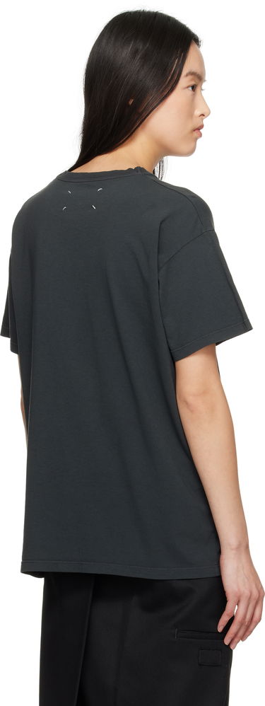 Tričko Maison Margiela Maison Margiela Stamp Logo T-Shirt Čierna | S51GC0534 S24575, 2