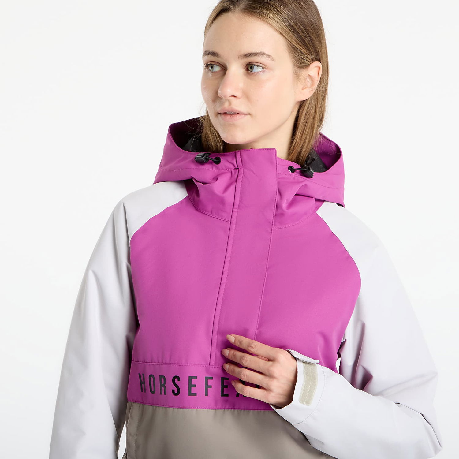 Bunda Horsefeathers Tala Hooded Anorak Jacket Rôznofarebný | OW233C, 1