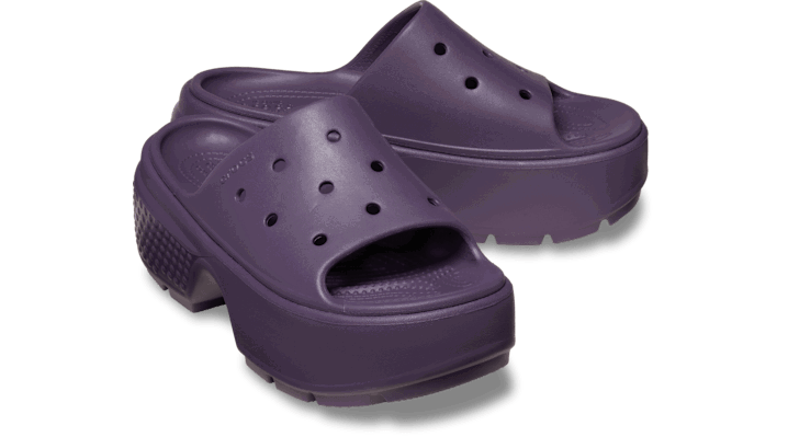 Tenisky a topánky Crocs Stomp Slides Blue Calcite Fialová | 209346-5AS, 1