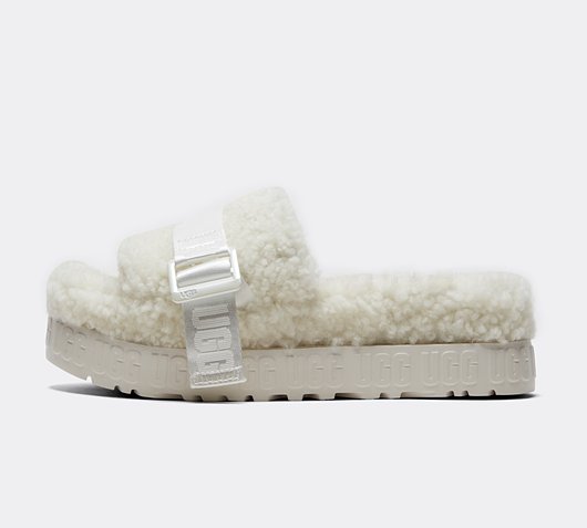 Tenisky a topánky UGG Fluffita Slippers Biela | 1113475-WHT