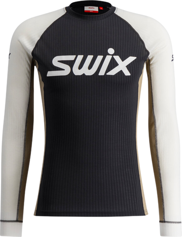 Tričko SWIX Long-Sleeved Ribbed Top RaceX Classic Čierna | 10115-23-94600, 0