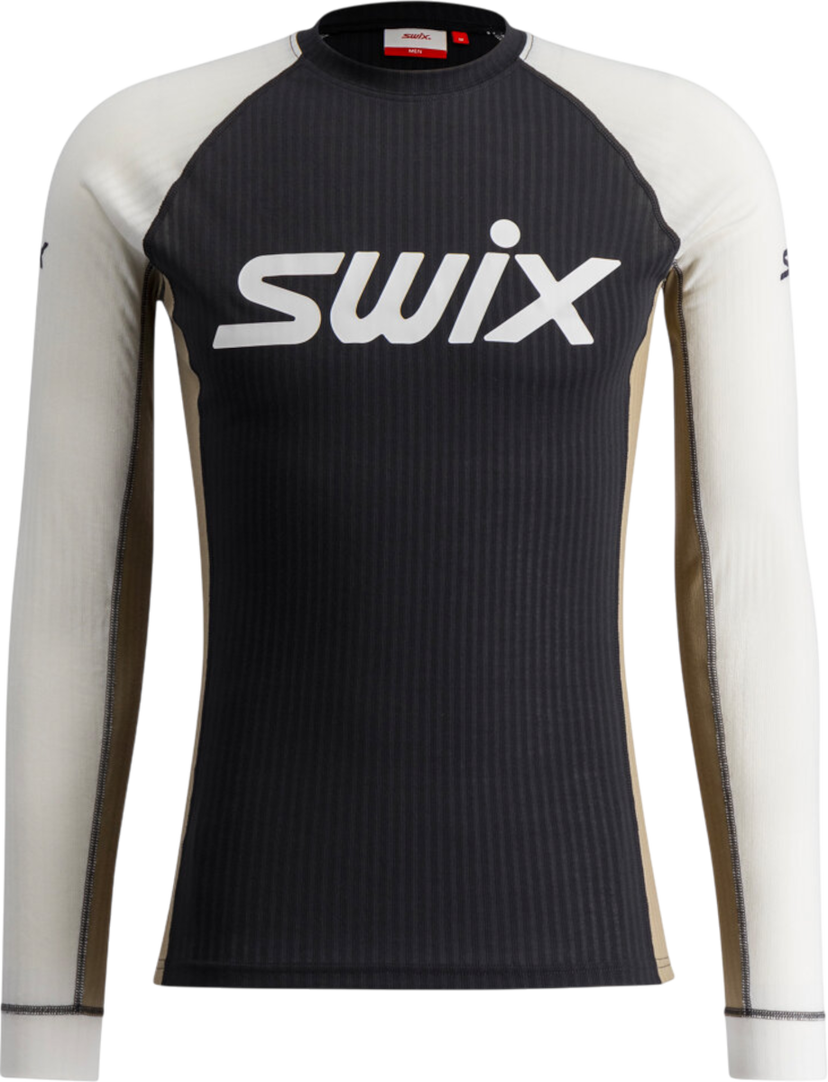 Tričko SWIX Long-Sleeved Ribbed Top RaceX Classic Čierna | 10115-23-94600