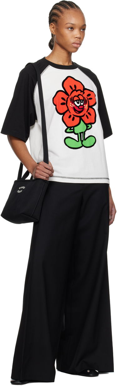 Tričko KENZO Kenzo Paris VERDY Edition Raglan T-Shirt Biela | FF52TS1734SG, 3