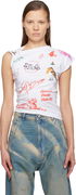 Vivienne Westwood Hebo Graphic Print Sleeveless Top