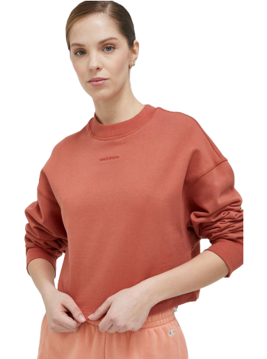 Mikina New Balance Crewneck Sweatshirt Červená | WT23555MHY