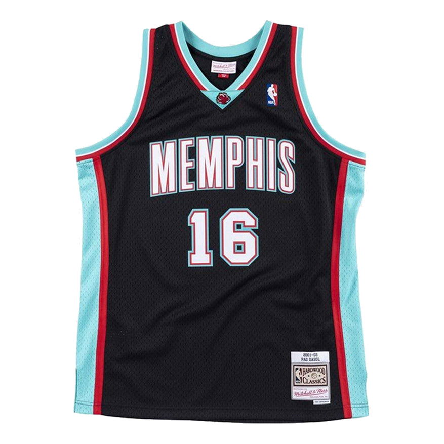 Dres Mitchell & Ness Memphis Grizzlies Pau Gasol Swingman Jersey Čierna | SMJYLG19015-MGRBLCK01PGA, 0