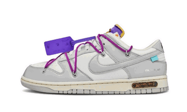 Tenisky a topánky Nike Off-White x Dunk Low ''Lot 28 of 50'' Biela | DM1602-111, 0