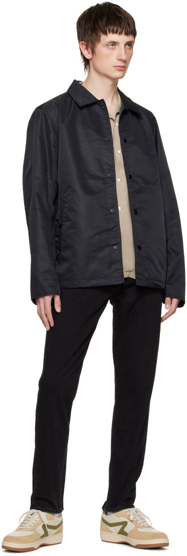 Vetrovka rag & bone Rag & Bone Manston Coach Jacket Čierna | MBW23S2337RYML, 3