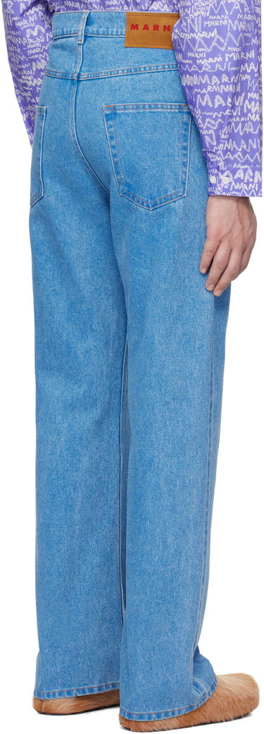 Džínsy Marni Wide-Leg Jeans Modrá | PUJU0021A2 USCW91, 2