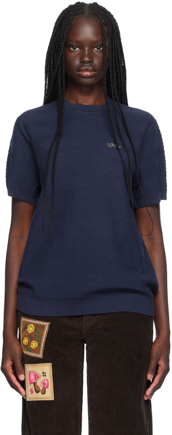 Tričko Dime Blue Wave T-Shirt Navy | DIMESU248IND, 0