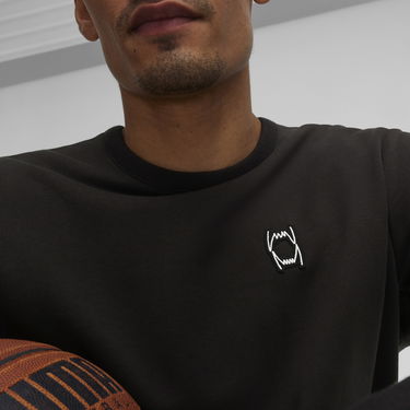 Mikina Puma Pivot Crewneck Sweatshirt Čierna | 624782_04, 2