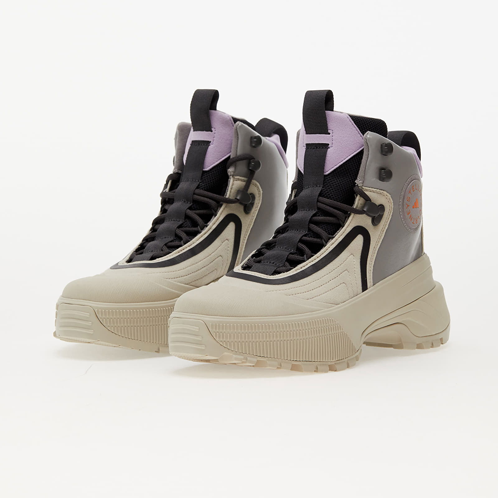 x by Stella McCartney X Terrex Hiking Boots "Gobi/ Utility Black/ Purglo"