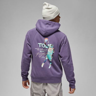 Mikina Jordan Flight Heritage Pullover Hoodie Fialová | DM1394-553, 0