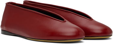 Šaty Moschino Moschino Duck Nappa Ballerina Flats Červená | MA11010C1M MA0 500, 3