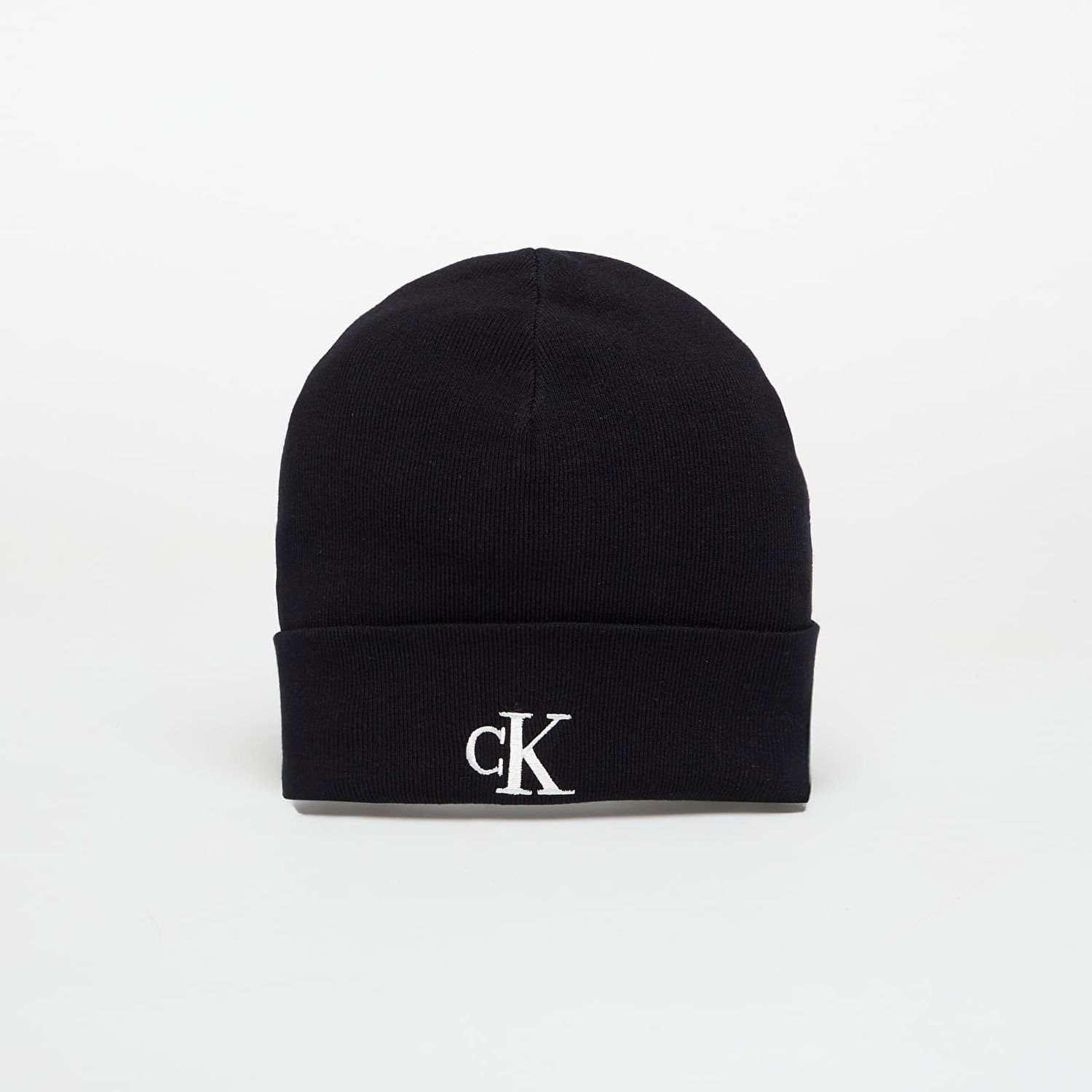 Kulicha CALVIN KLEIN Calvin Klein Fine Rib Beanie Čierna | LV04D8020G UB1, 0