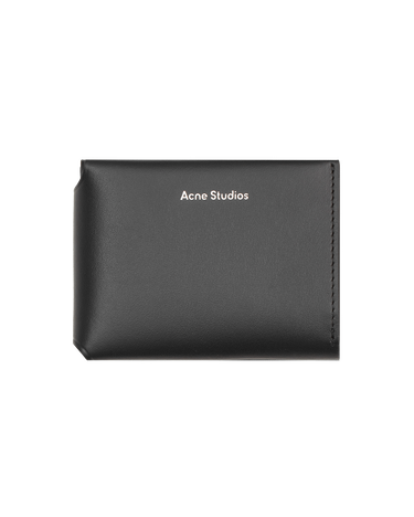 Doplnky Acne Studios Folded Card Holder Black Šedá | CG0097- 900, 2