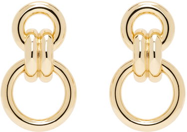 Náušnice Anine Bing Anine Bing Round Link Drop Earrings Metalická | A-15-3405-GLD1, 0