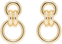 Anine Bing Round Link Drop Earrings